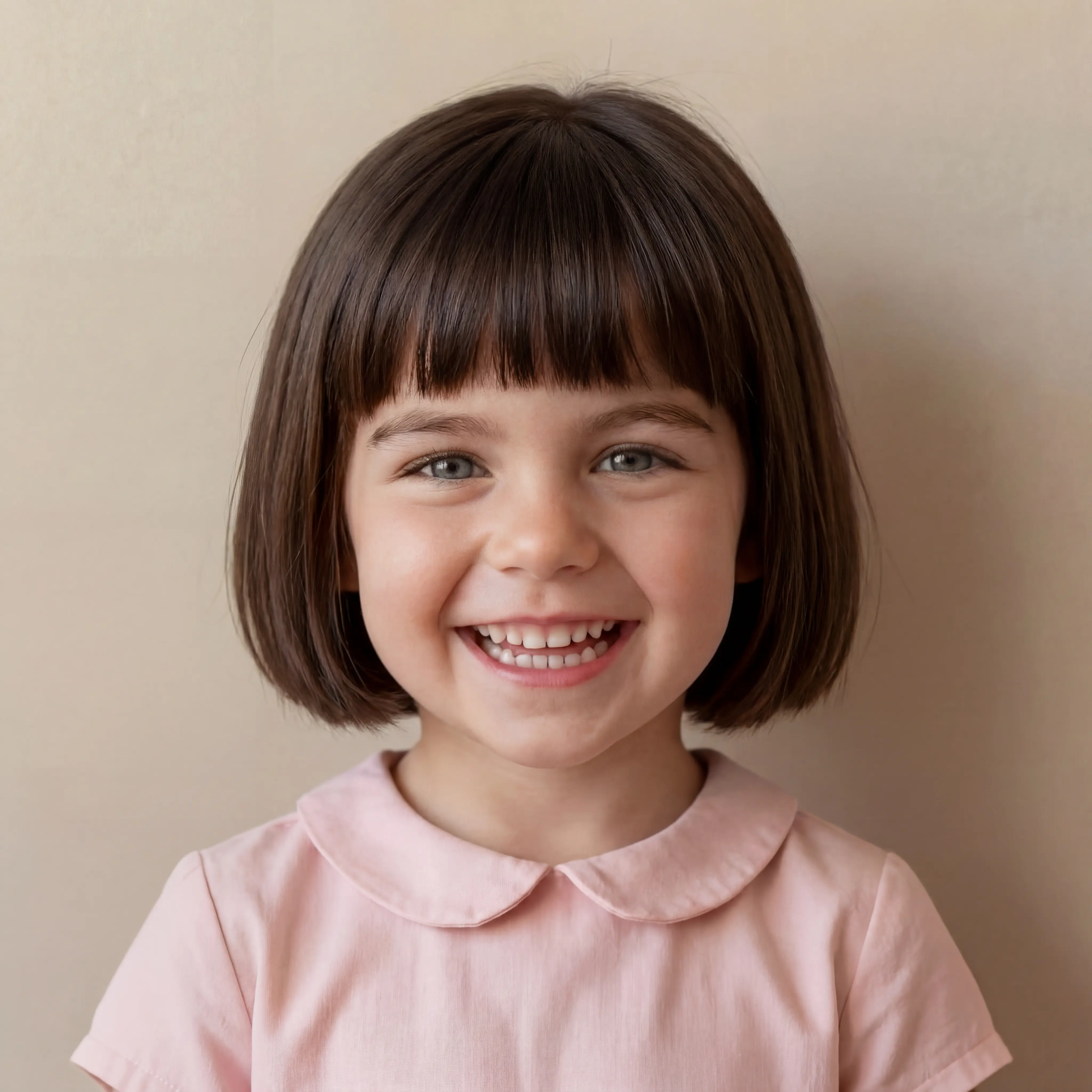 Child portrait for Daisy and the Rainbow Unicorn, a personalised children's book
